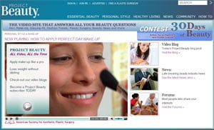 Project Beauty home page