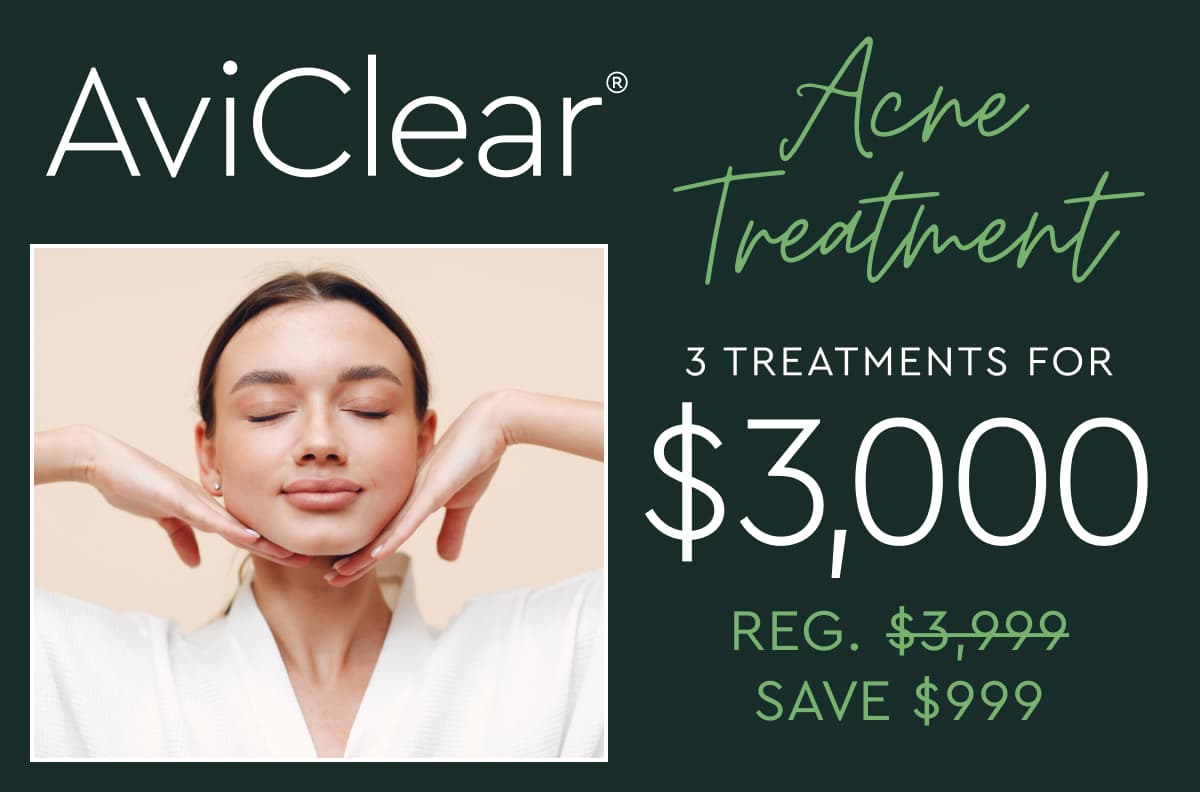 AviClear Acne Treatment: 3 Treatments for $3,000 (regularly $3,999)