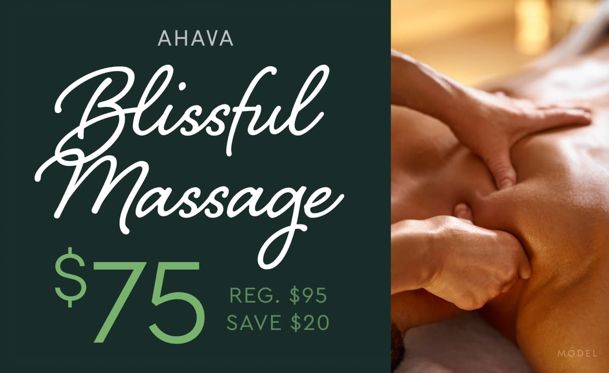 Blissful Massage, 1-Hour is now $75 (Reg. $95, Save $20)