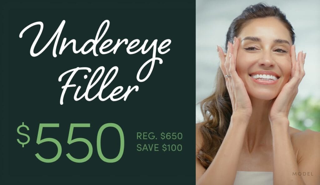 Undereye Filler now $550 (Reg. $650, Save $100)