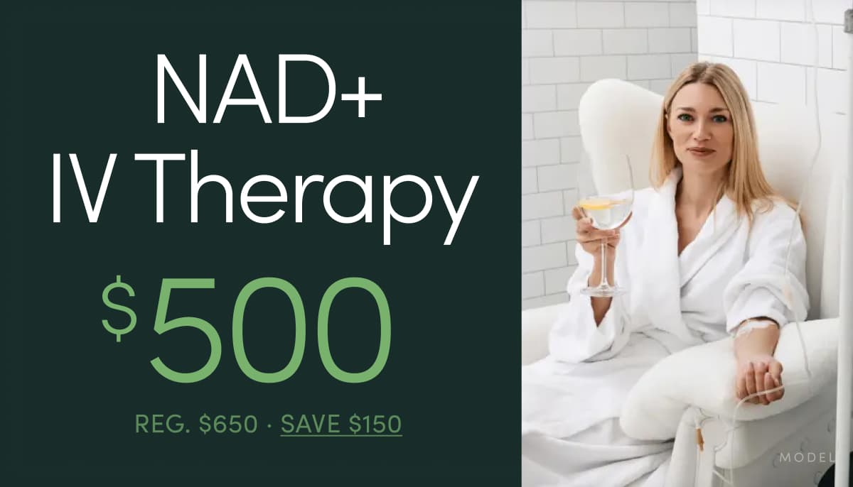 NOW OFFERING: NAD+ IV Therapy at Ahava Med Spa