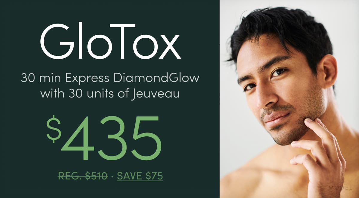 GloTox — DiamondGlow Facial plus 30 Units of Jeuveau